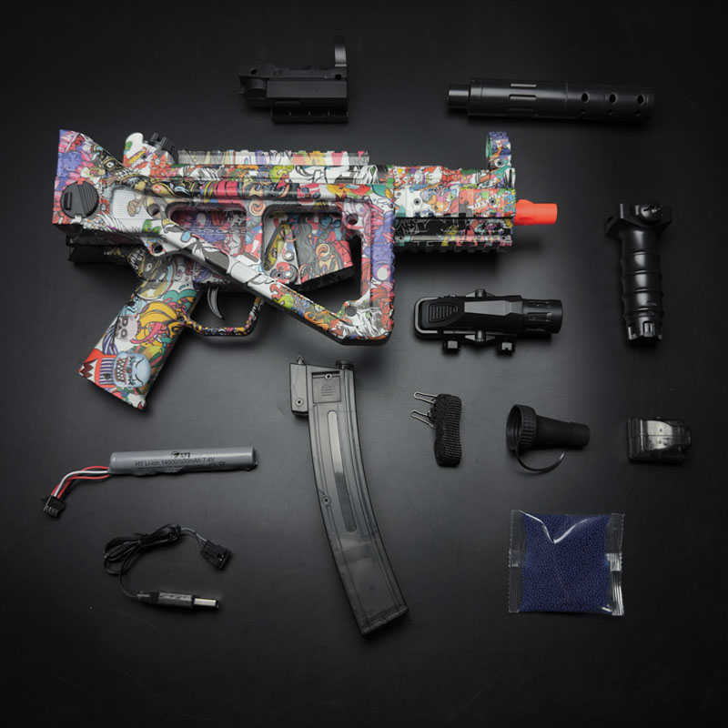 MP5k-Gel-Blaster-rainbow-accessories